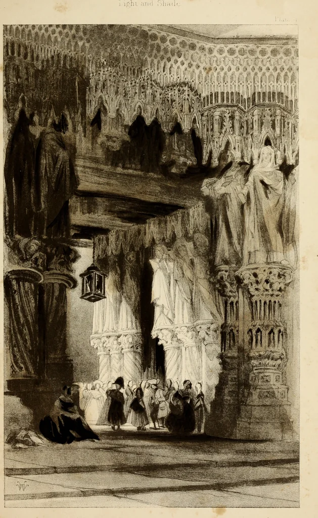 An illustration from The use of a box of colours, in a practical demonstration on composition, light and shade, and colour, 1842, leaf 58