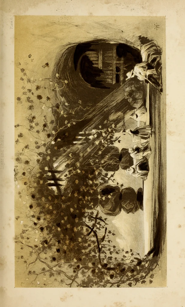 An illustration from The use of a box of colours, in a practical demonstration on composition, light and shade, and colour, 1842, leaf 66