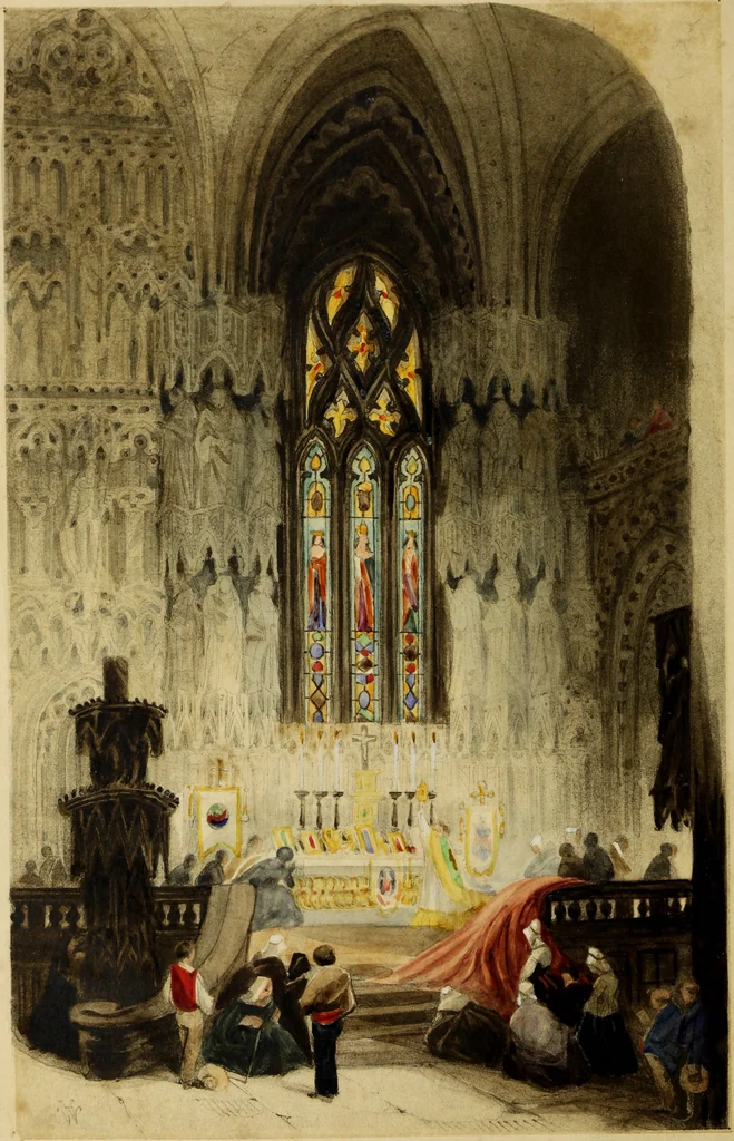 An illustration from The use of a box of colours, in a practical demonstration on composition, light and shade, and colour, 1842, leaf 9