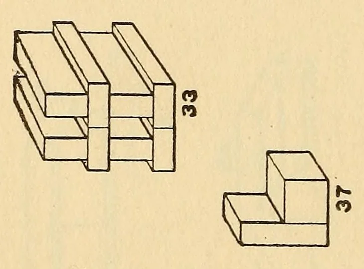An illustration from The use of the kindergarten gifts, 1918, leaf 238