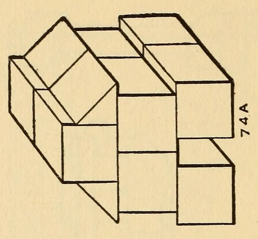 An illustration from The use of the kindergarten gifts, 1918, leaf 244