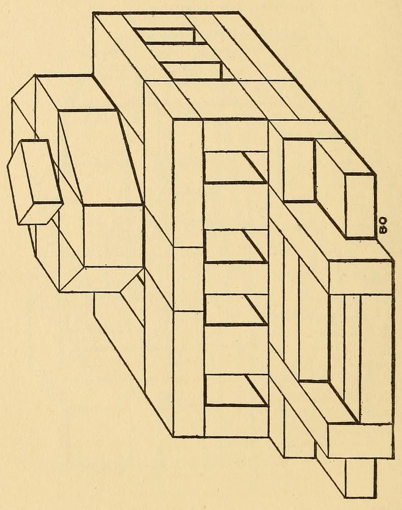 An illustration from The use of the kindergarten gifts, 1918, leaf 250