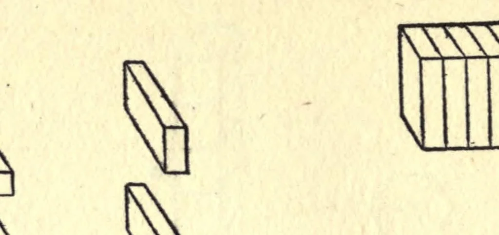 An illustration from The use of the kindergarten gifts, 1918, leaf 236