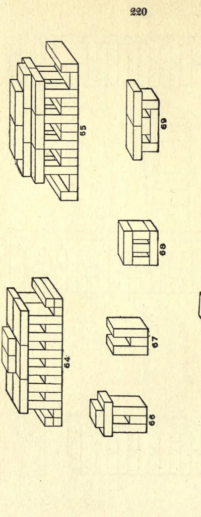 An illustration from The use of the kindergarten gifts, 1918, leaf 242