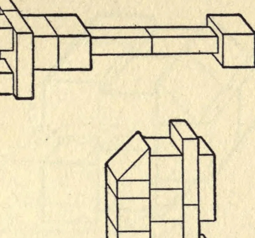 An illustration from The use of the kindergarten gifts, 1918, leaf 243