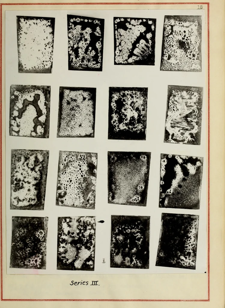 An illustration from The use of zinc sulphide as an opacifier, with some notes on the results of attempts to produce luminous enamels, 1920, leaf 42