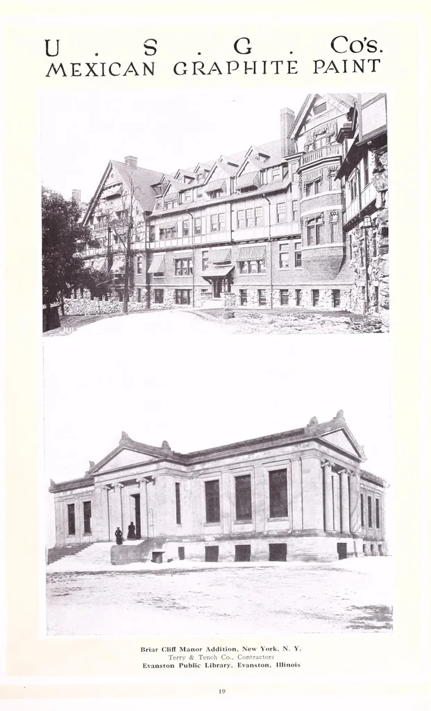 An illustration from U. S. G. Co's. Mexican graphite paint : its uses and users., 1914, leaf 23
