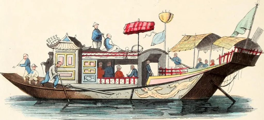 An illustration from Usi e costumi sociali, politici e religiosi di tutti i popoli del mondo : da documenti autentici e dai viaggi migliori e più recenti, 1844, leaf 213