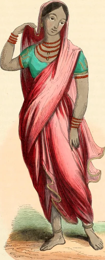 An illustration from Usi e costumi sociali, politici e religiosi di tutti i popoli del mondo : da documenti autentici e dai viaggi migliori e più recenti, 1844, leaf 408
