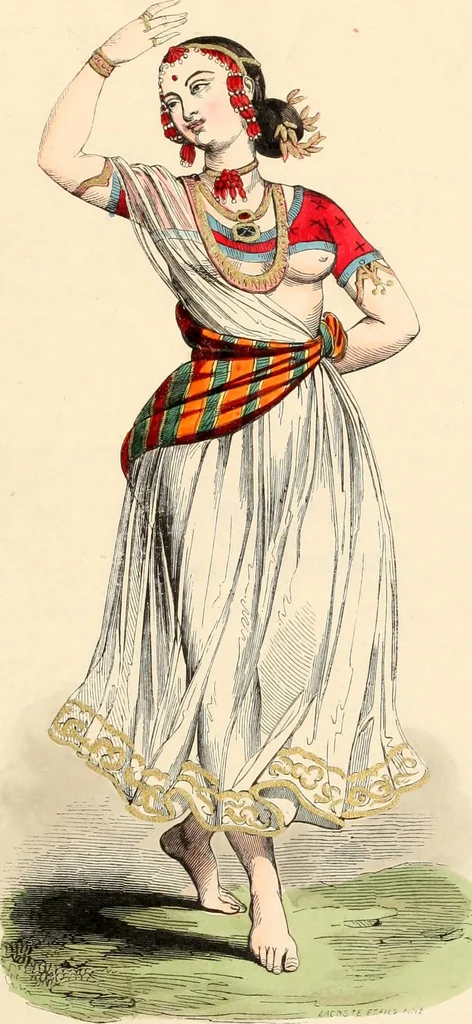 An illustration from Usi e costumi sociali, politici e religiosi di tutti i popoli del mondo : da documenti autentici e dai viaggi migliori e più recenti, 1844, leaf 442