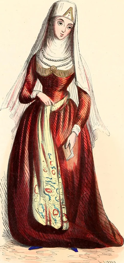 An illustration from Usi e costumi sociali, politici e religiosi di tutti i popoli del mondo : da documenti autentici e dai viaggi migliori e più recenti, 1844, leaf 593