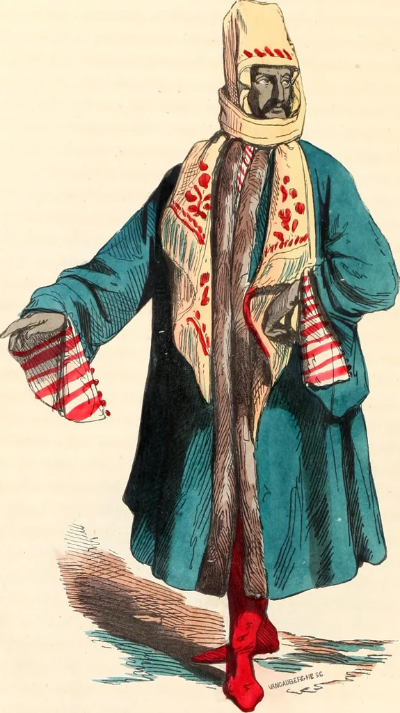An illustration from Usi e costumi sociali, politici e religiosi di tutti i popoli del mondo : da documenti autentici e dai viaggi migliori e più recenti, 1844, leaf 724
