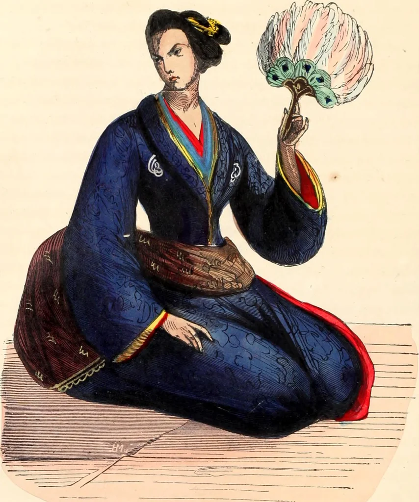 An illustration from Usi e costumi sociali, politici e religiosi di tutti i popoli del mondo : da documenti autentici e dai viaggi migliori e più recenti, 1844, leaf 752