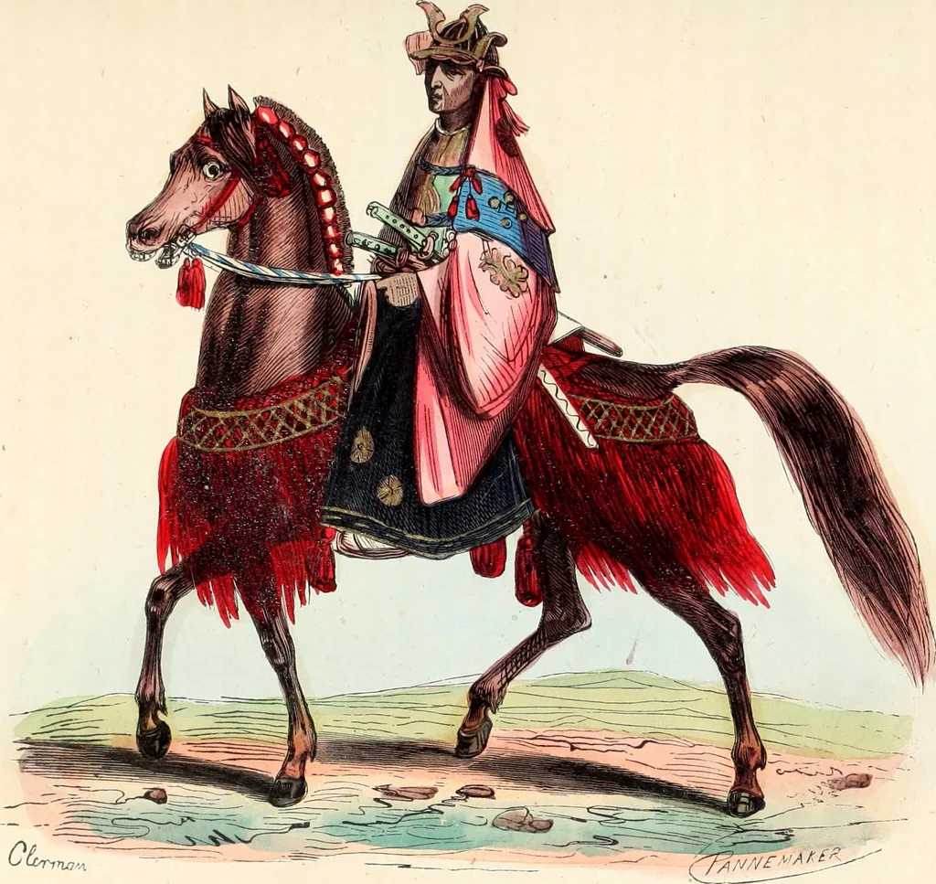 An illustration from Usi e costumi sociali, politici e religiosi di tutti i popoli del mondo : da documenti autentici e dai viaggi migliori e più recenti, 1844, leaf 778