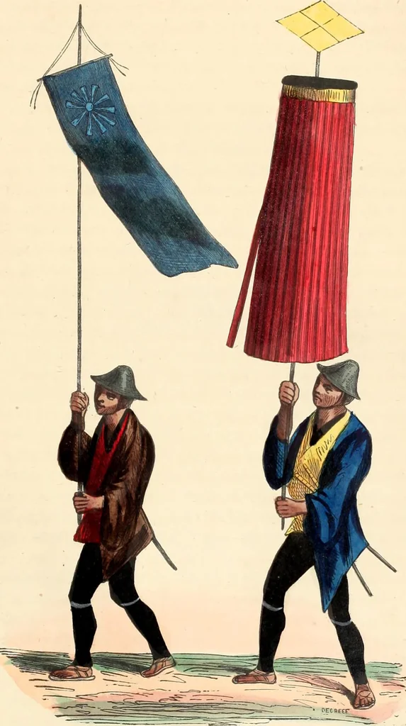 An illustration from Usi e costumi sociali, politici e religiosi di tutti i popoli del mondo : da documenti autentici e dai viaggi migliori e più recenti, 1844, leaf 781