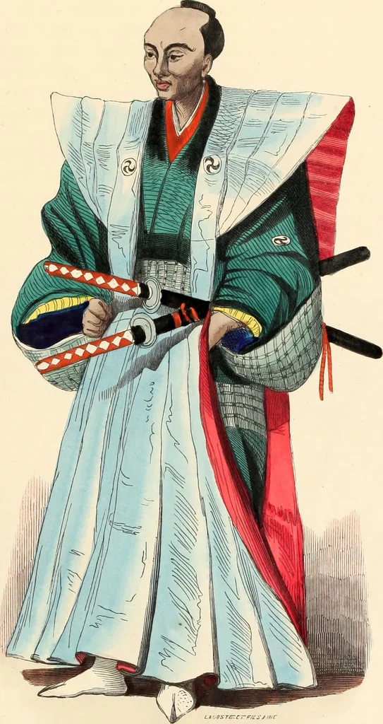An illustration from Usi e costumi sociali, politici e religiosi di tutti i popoli del mondo : da documenti autentici e dai viaggi migliori e più recenti, 1844, leaf 801