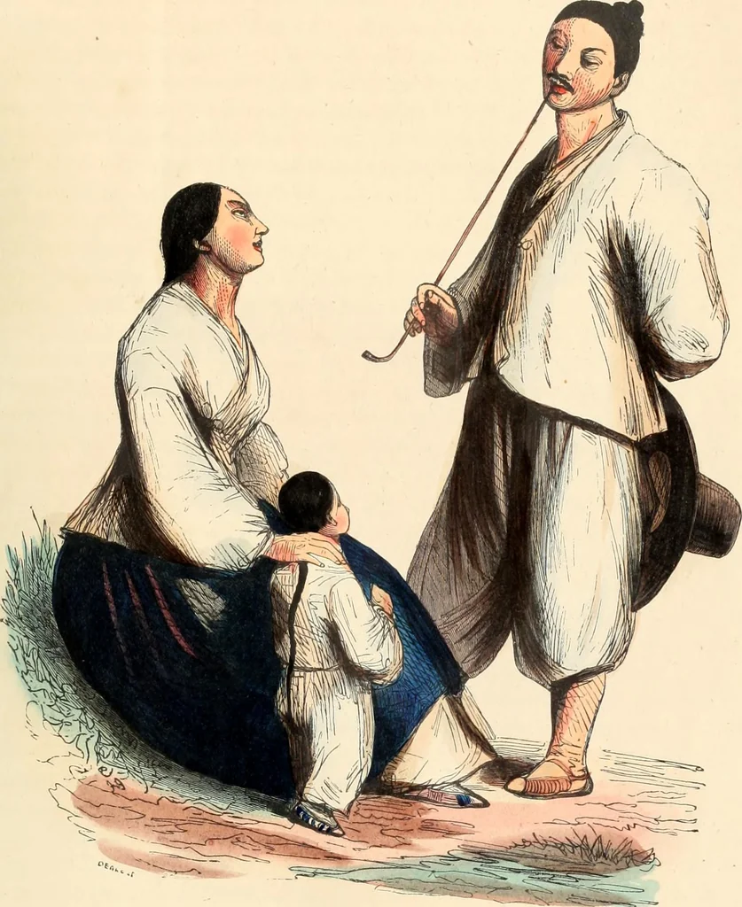 An illustration from Usi e costumi sociali, politici e religiosi di tutti i popoli del mondo : da documenti autentici e dai viaggi migliori e più recenti, 1844, leaf 807