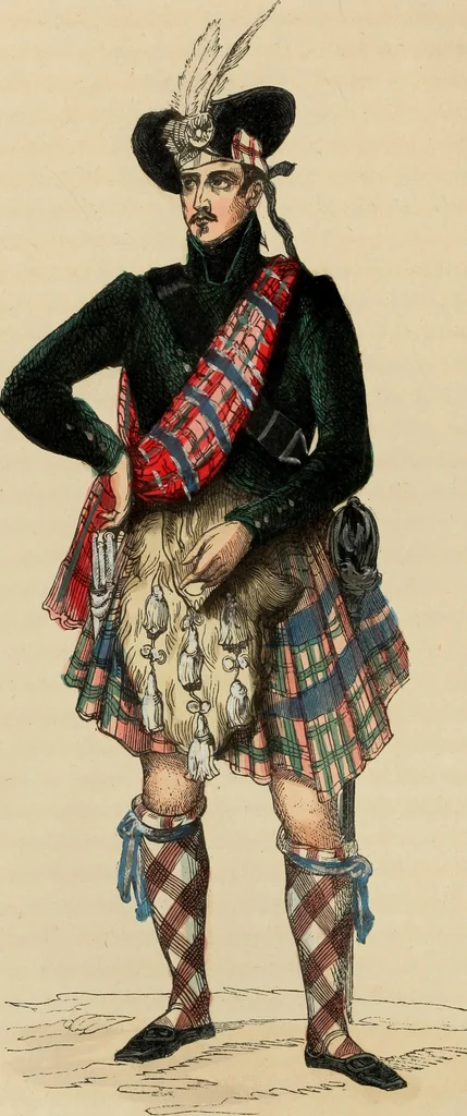 An illustration from Usi e costumi sociali, politici e religiosi di tutti i popoli del mondo : da documenti autentici e dai viaggi migliori e più recenti, 1844, leaf 185