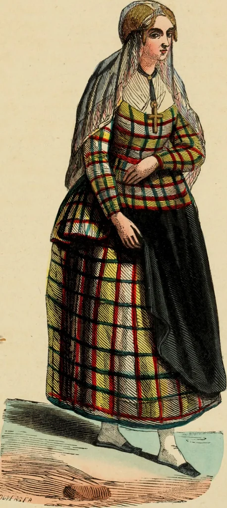 An illustration from Usi e costumi sociali, politici e religiosi di tutti i popoli del mondo : da documenti autentici e dai viaggi migliori e più recenti, 1844, leaf 340