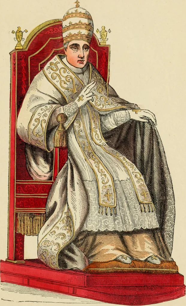 An illustration from Usi e costumi sociali, politici e religiosi di tutti i popoli del mondo : da documenti autentici e dai viaggi migliori e più recenti, 1844, leaf 390