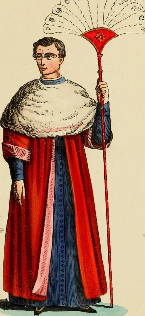 An illustration from Usi e costumi sociali, politici e religiosi di tutti i popoli del mondo : da documenti autentici e dai viaggi migliori e più recenti, 1844, leaf 392