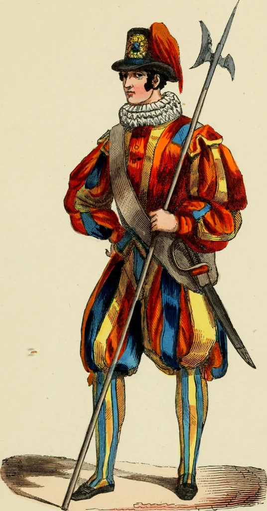 An illustration from Usi e costumi sociali, politici e religiosi di tutti i popoli del mondo : da documenti autentici e dai viaggi migliori e più recenti, 1844, leaf 400