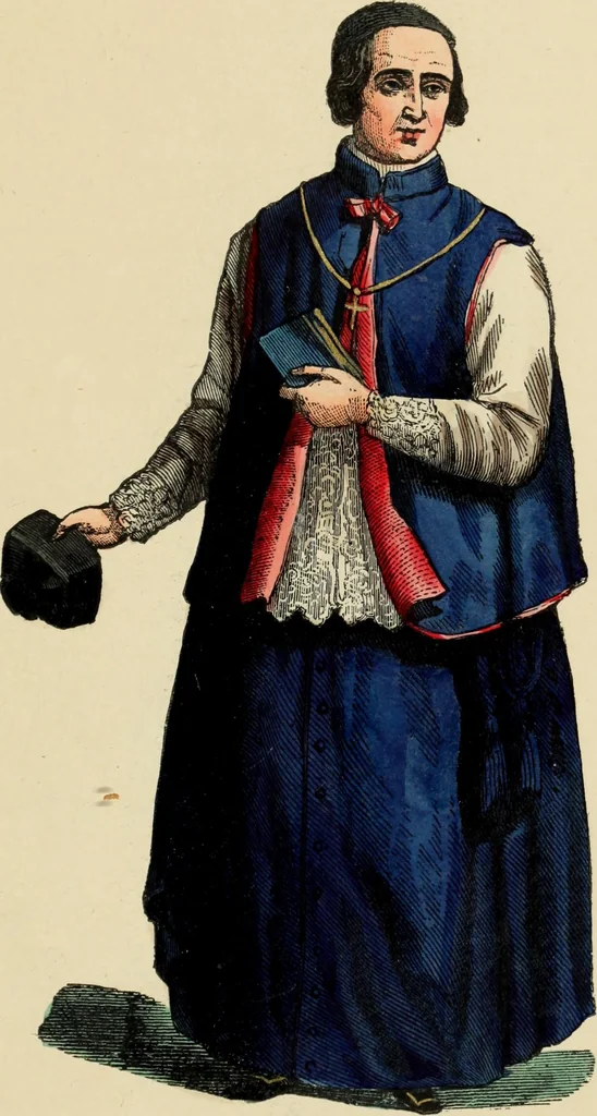 An illustration from Usi e costumi sociali, politici e religiosi di tutti i popoli del mondo : da documenti autentici e dai viaggi migliori e più recenti, 1844, leaf 402