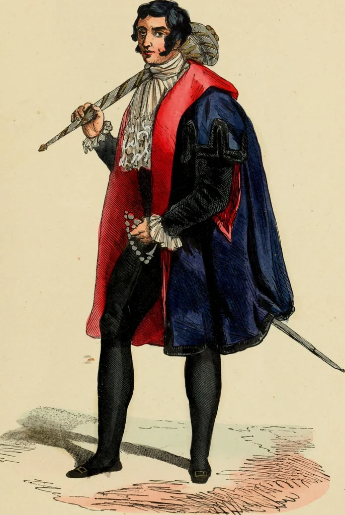 An illustration from Usi e costumi sociali, politici e religiosi di tutti i popoli del mondo : da documenti autentici e dai viaggi migliori e più recenti, 1844, leaf 410
