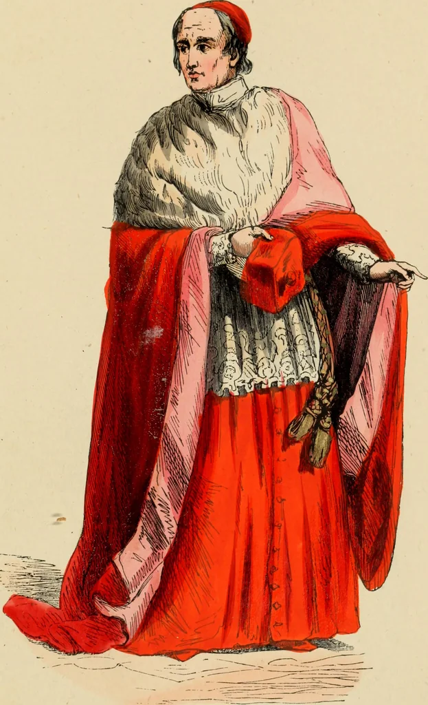 An illustration from Usi e costumi sociali, politici e religiosi di tutti i popoli del mondo : da documenti autentici e dai viaggi migliori e più recenti, 1844, leaf 414