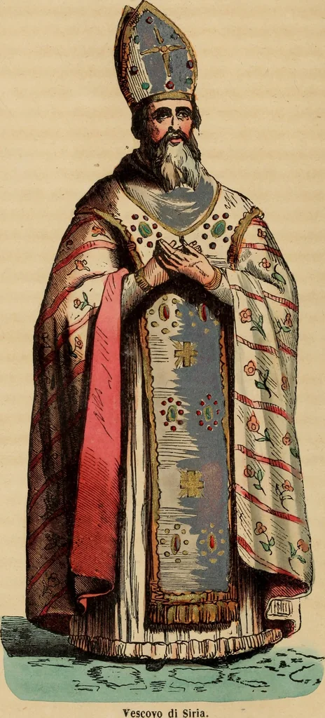 An illustration from Usi e costumi sociali, politici e religiosi di tutti i popoli del mondo : da documenti autentici e dai viaggi migliori e più recenti, 1844, leaf 491