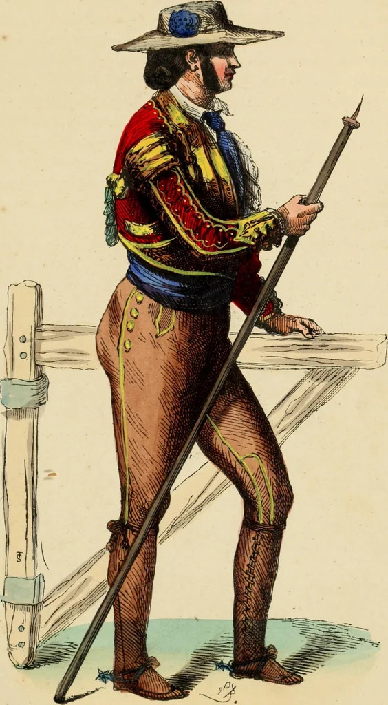 An illustration from Usi e costumi sociali, politici e religiosi di tutti i popoli del mondo : da documenti autentici e dai viaggi migliori e più recenti, 1844, leaf 552