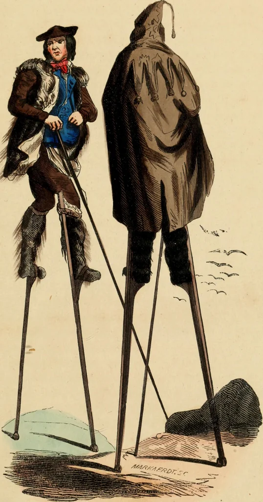An illustration from Usi e costumi sociali, politici e religiosi di tutti i popoli del mondo : da documenti autentici e dai viaggi migliori e più recenti, 1844, leaf 592
