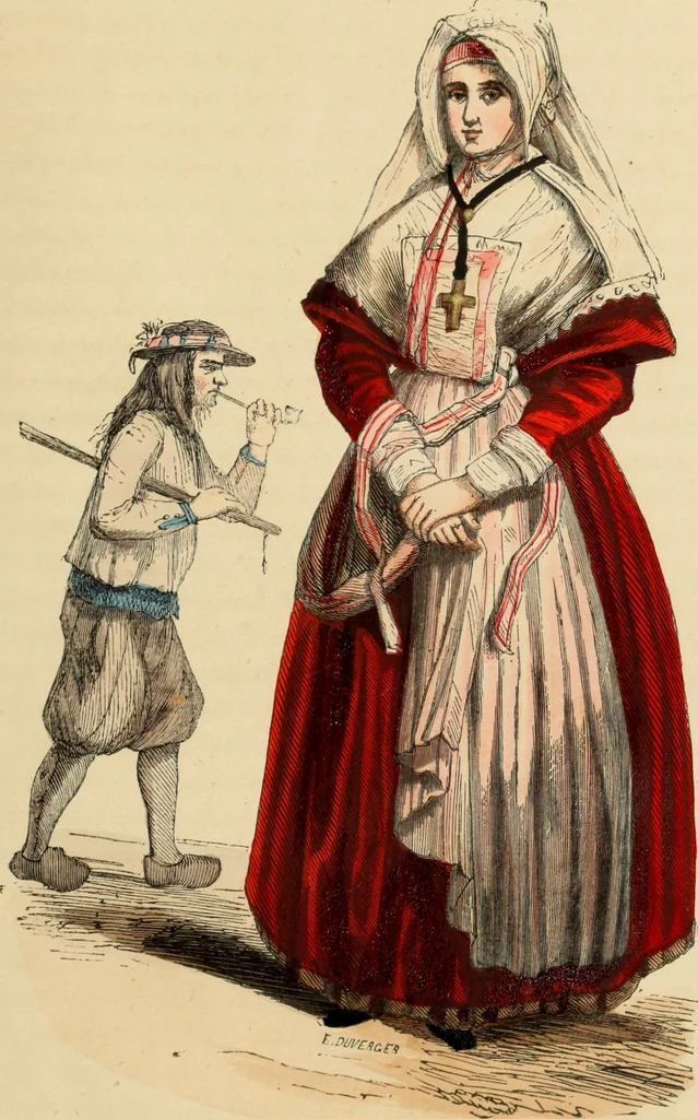 An illustration from Usi e costumi sociali, politici e religiosi di tutti i popoli del mondo : da documenti autentici e dai viaggi migliori e più recenti, 1844, leaf 620