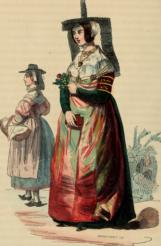An illustration from Usi e costumi sociali, politici e religiosi di tutti i popoli del mondo : da documenti autentici e dai viaggi migliori e più recenti, 1844, leaf 627