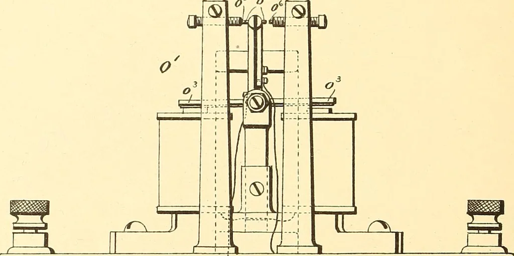 An illustration from U.S. patents covering time keeping mechanisms, 1892, leaf 553