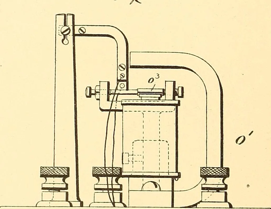 An illustration from U.S. patents covering time keeping mechanisms, 1892, leaf 553
