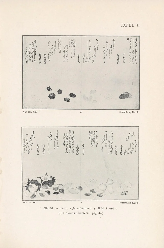An illustration from Utamaro, 1907, leaf 109