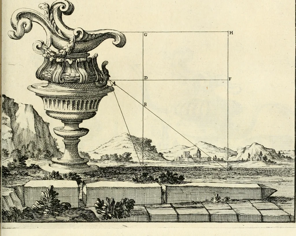 An illustration from Utilissimo trattato dell'acque correnti : diviso in tre libri : nel quale si notificano le misure, ed esperienze di esse : i giuochi, e scherzi, li quali per mezzo dell'aria, e del fuoco, vengono operati dall'acqua : con diversi necessarii ammaestramenti intorno al modo di far condotti, fistole, bottini, ed altro, per condurre l'acque ne' luoghi destinati : con una esatta notizia di tutto quello, ch'è stato operato intorno alla conduttura dell' acqua di Bracciano, 1696, leaf 134