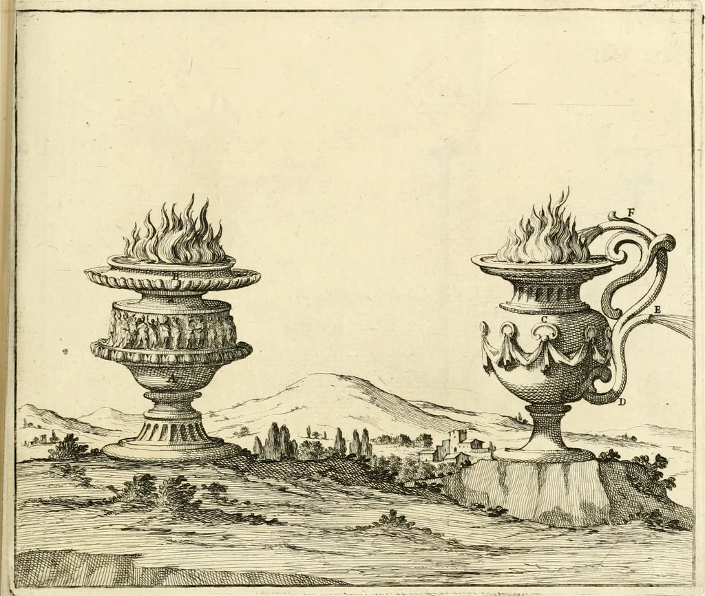 An illustration from Utilissimo trattato dell'acque correnti : diviso in tre libri : nel quale si notificano le misure, ed esperienze di esse : i giuochi, e scherzi, li quali per mezzo dell'aria, e del fuoco, vengono operati dall'acqua : con diversi necessarii ammaestramenti intorno al modo di far condotti, fistole, bottini, ed altro, per condurre l'acque ne' luoghi destinati : con una esatta notizia di tutto quello, ch'è stato operato intorno alla conduttura dell' acqua di Bracciano, 1696, leaf 152