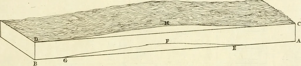 An illustration from Utilissimo trattato dell'acque correnti : diviso in tre libri : nel quale si notificano le misure, ed esperienze di esse : i giuochi, e scherzi, li quali per mezzo dell'aria, e del fuoco, vengono operati dall'acqua : con diversi necessarii ammaestramenti intorno al modo di far condotti, fistole, bottini, ed altro, per condurre l'acque ne' luoghi destinati : con una esatta notizia di tutto quello, ch'è stato operato intorno alla conduttura dell' acqua di Bracciano, 1696, leaf 56