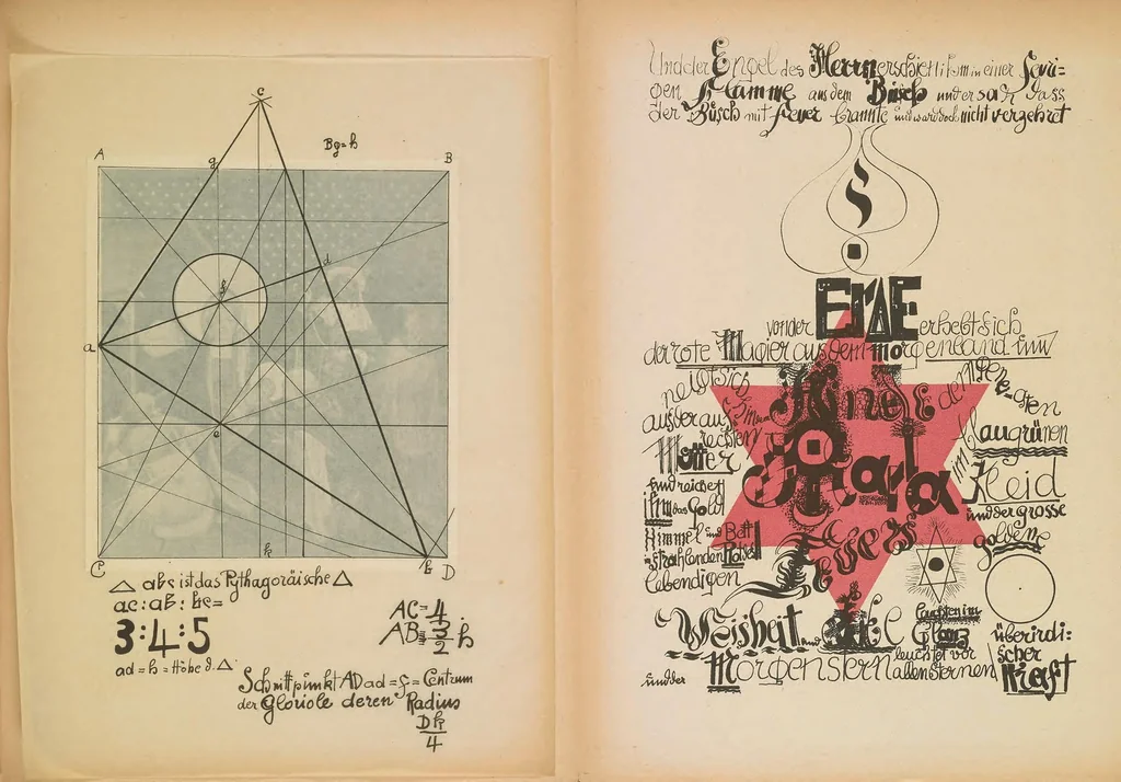 An illustration from Utopia. Dokumente der Wirklichkeit, 1921, leaf 75