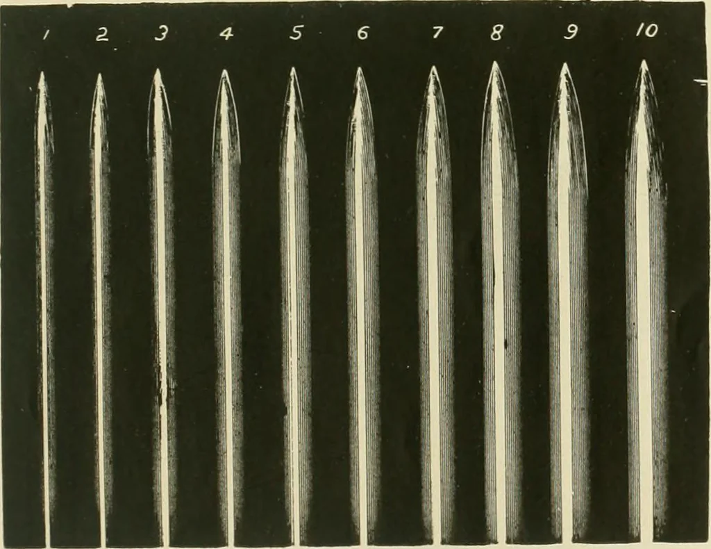 An illustration from Utopia yarn book; being a practical treatise on knitting and crocheting, 1919, leaf 8
