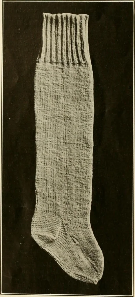 An illustration from Utopia yarn book; being a practical treatise on knitting and crocheting, 1919, leaf 87