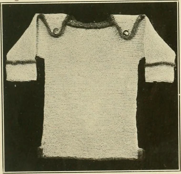 An illustration from Utopia yarn book; being a practical treatise on knitting and crocheting, 1919, leaf 88