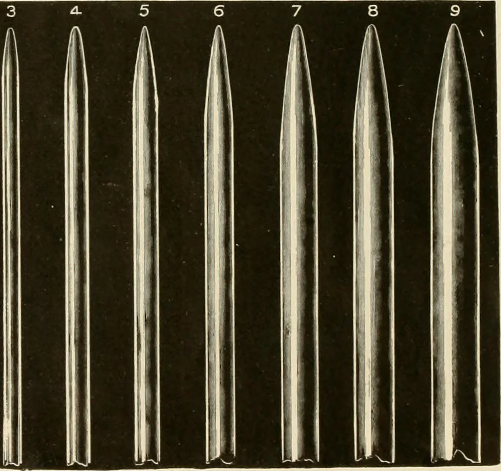 An illustration from Utopia yarn book; being a practical treatise on knitting and crocheting, 1919, leaf 9