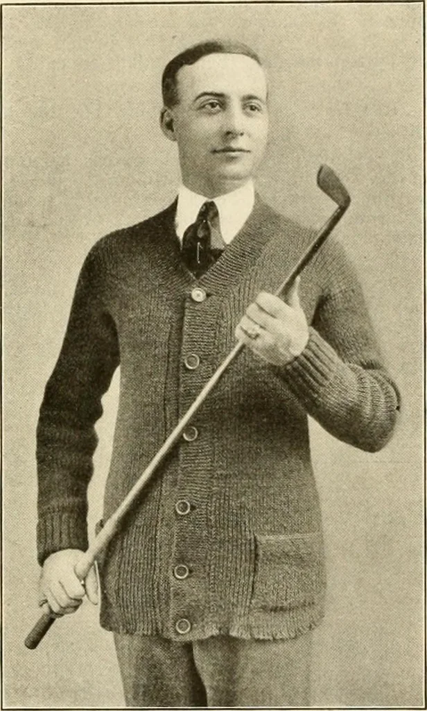 An illustration from Utopia yarn book; being a practical treatise on knitting and crocheting, 1919, leaf 93