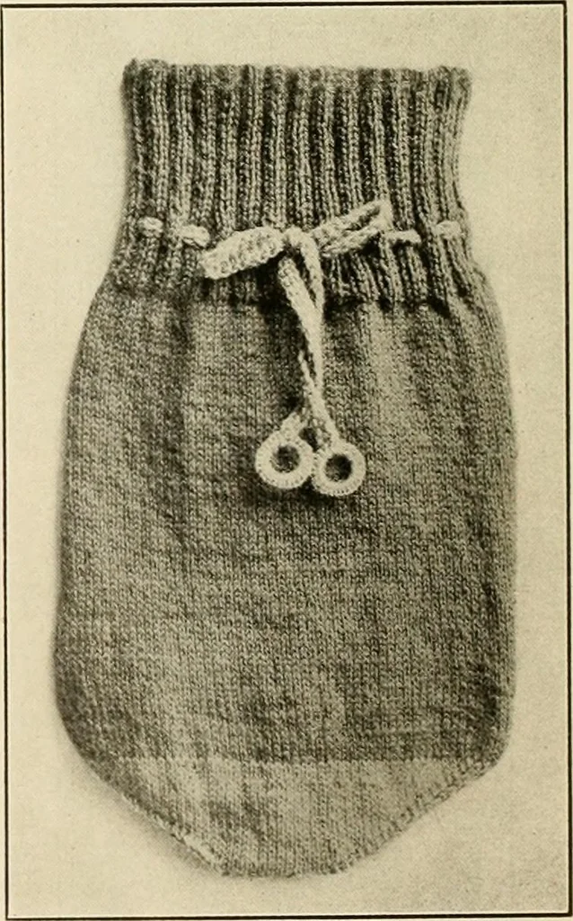 An illustration from Utopia yarn book; being a practical treatise on knitting and crocheting, 1919, leaf 97