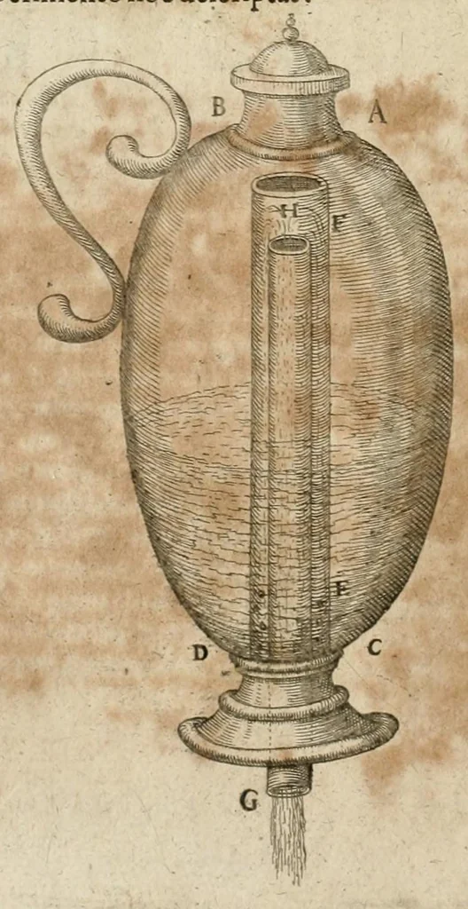 An illustration from Utriusque cosmi maioris scilicet et minoris metaphysica, physica atque technica historia : in duo volumnina secundum cosmi differentiam diuisa, 1617, leaf 214