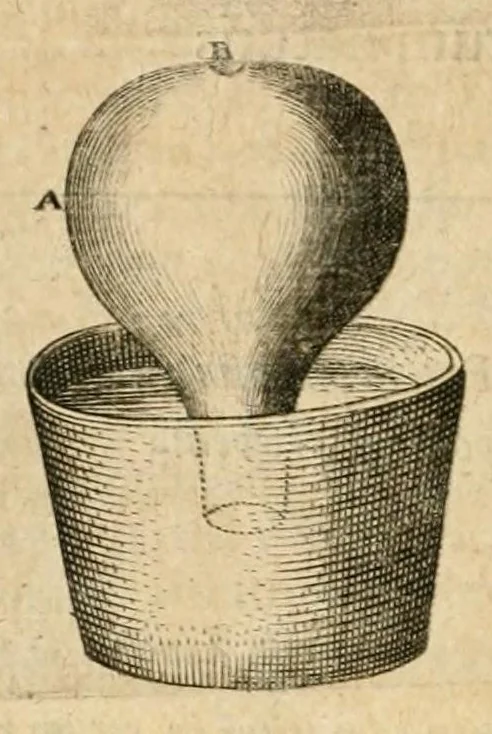 An illustration from Utriusque cosmi maioris scilicet et minoris metaphysica, physica atque technica historia : in duo volumnina secundum cosmi differentiam diuisa, 1617, leaf 704