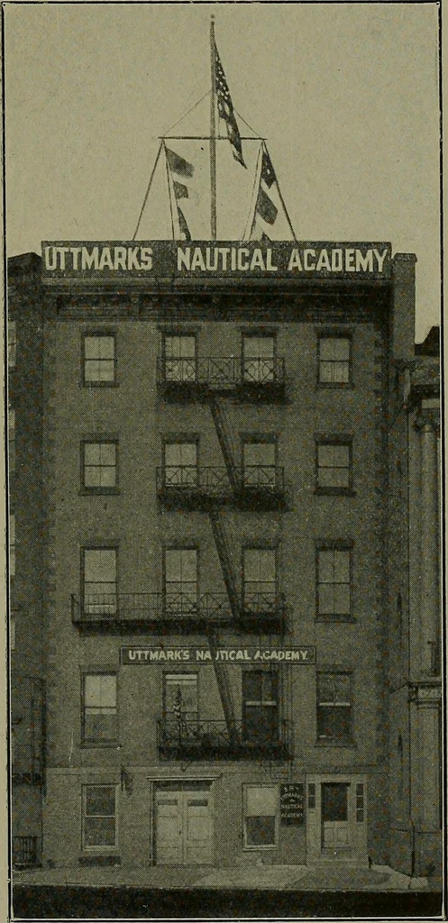 An illustration from Uttmark's guide to the United States local inspectors examination for masters and mates of ocean going steam and sailing ships, 1919, leaf 242